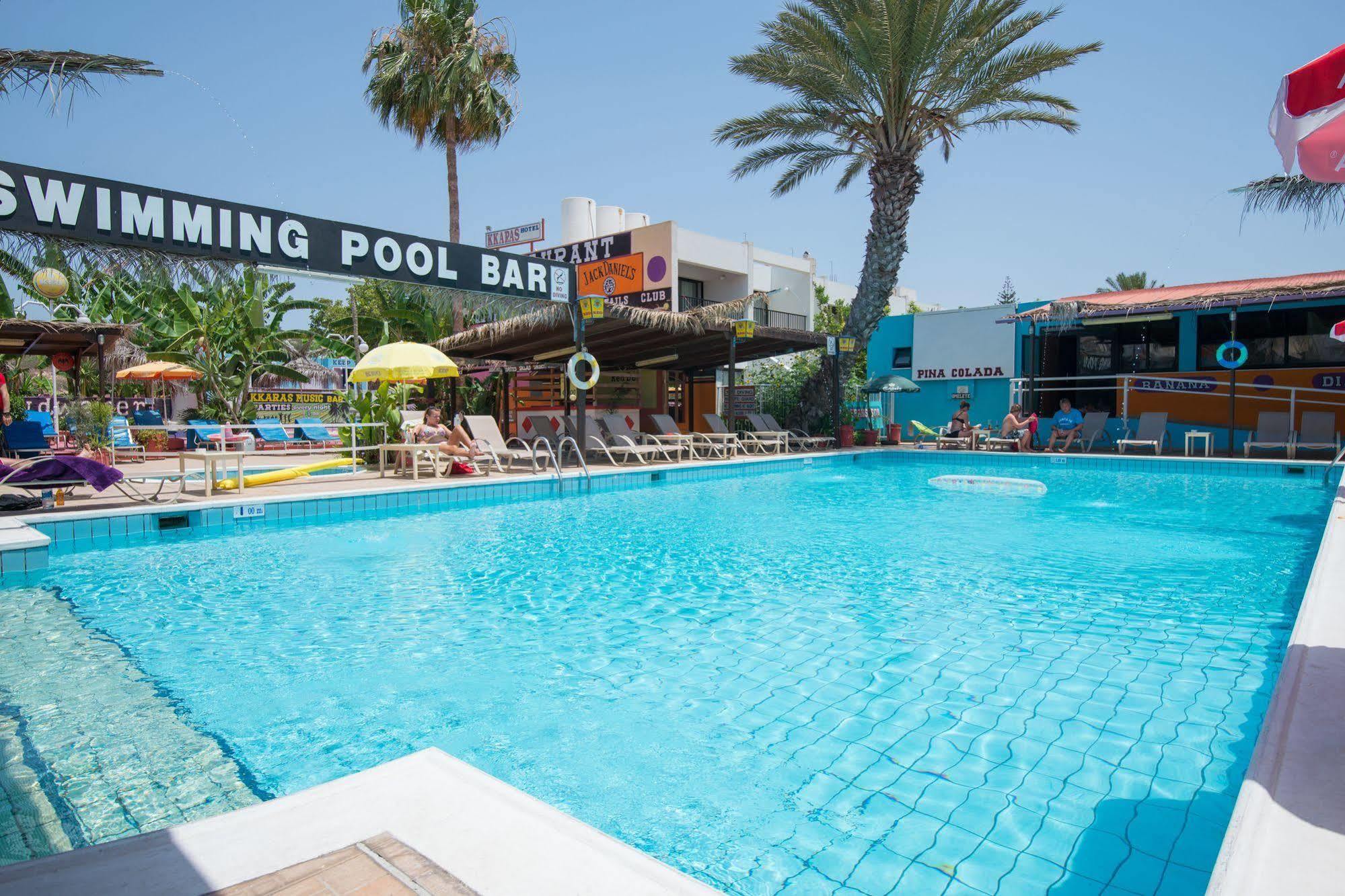 Kkaras Hotel 3 Star Ayia Napa Exteriér fotografie